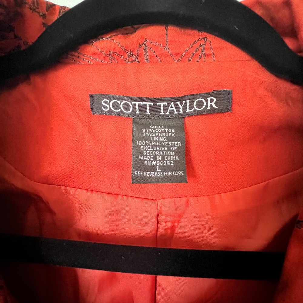 Vintage Embroidered Flower Jacket - image 5